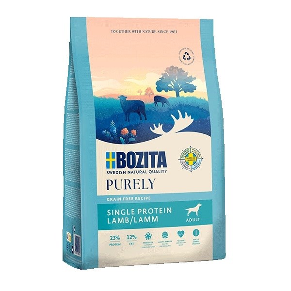 BOZITA  Purely Adult Lamb - dry