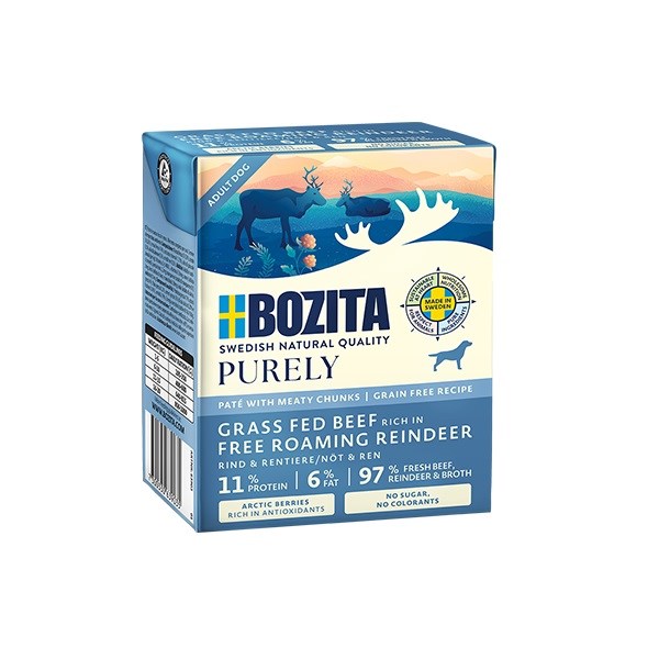 BOZITA  Purely Paté Duoprotein Beef and