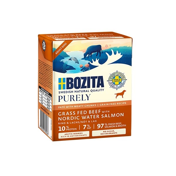 BOZITA  Purely Paté Duoprotein Beef and