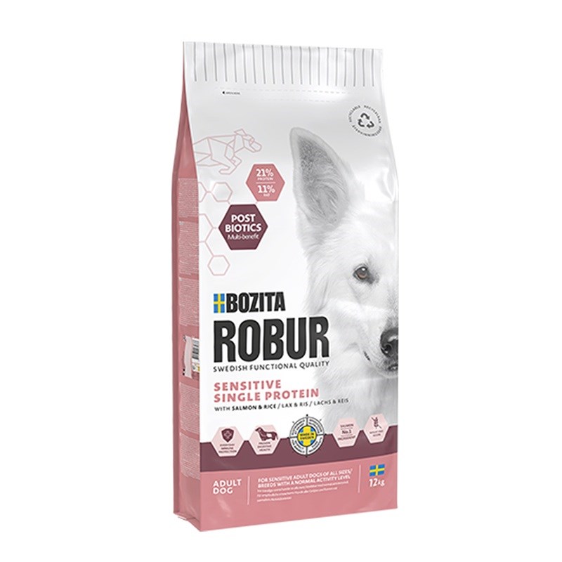 BOZITA  Robur Sensitive Single protein Salmon
