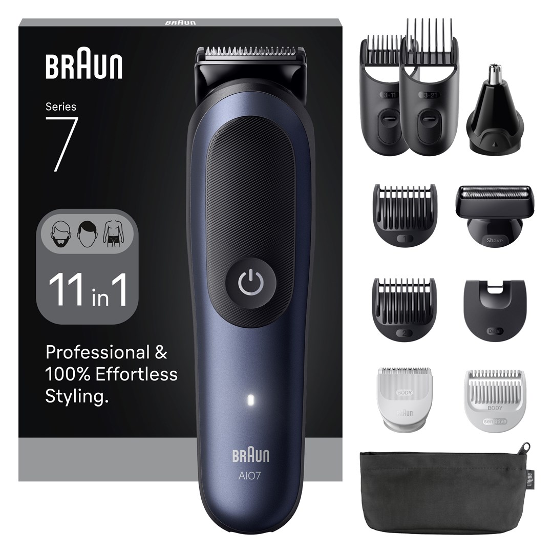 Braun  80789907 hair trimmers/clipper Dark Blue