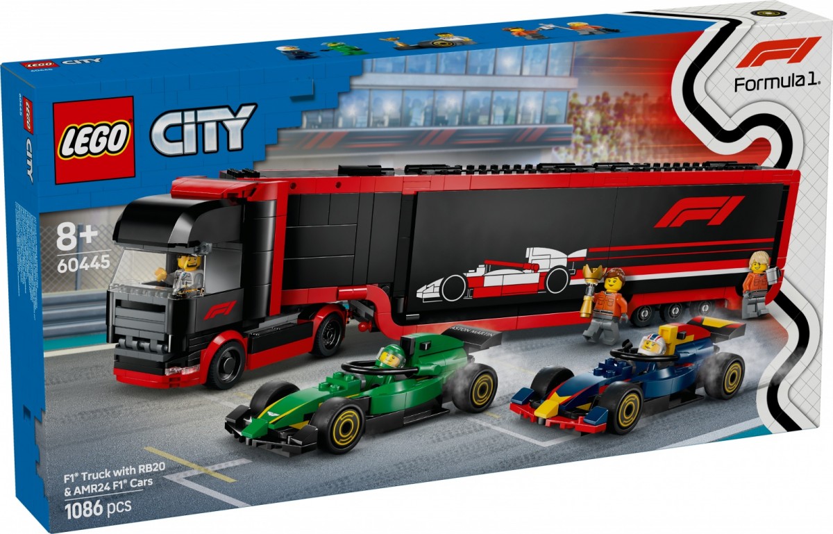 LEGO Bricks City 60445 F1 Truck