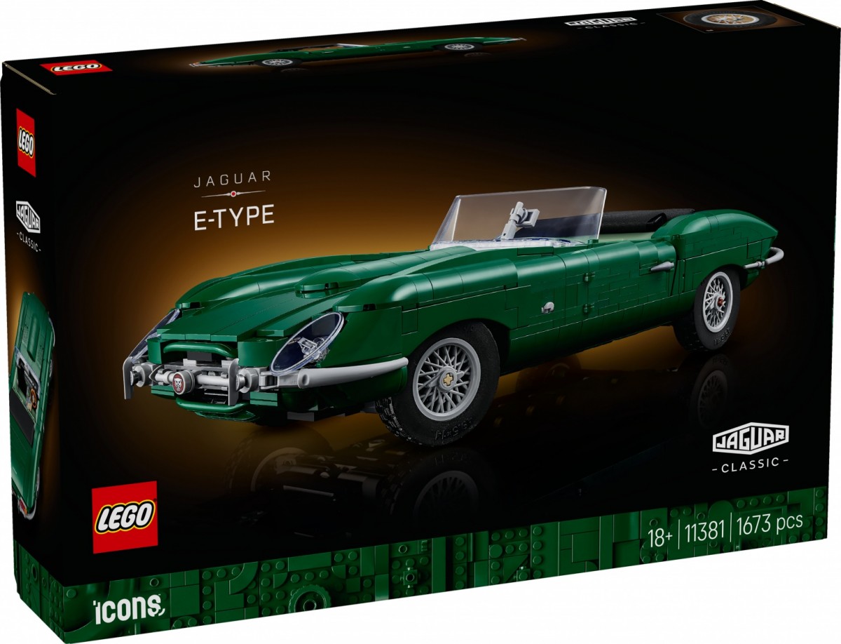 LEGO  Bricks Icons 11381 Jaguar E-Type