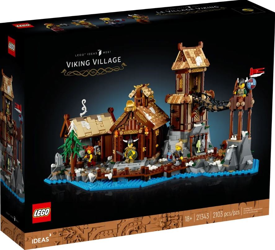 LEGO Bricks Ideas 21343 Viking Village