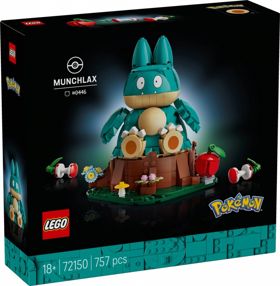 LEGO  Bricks Pokemon 72150 Munchlax |