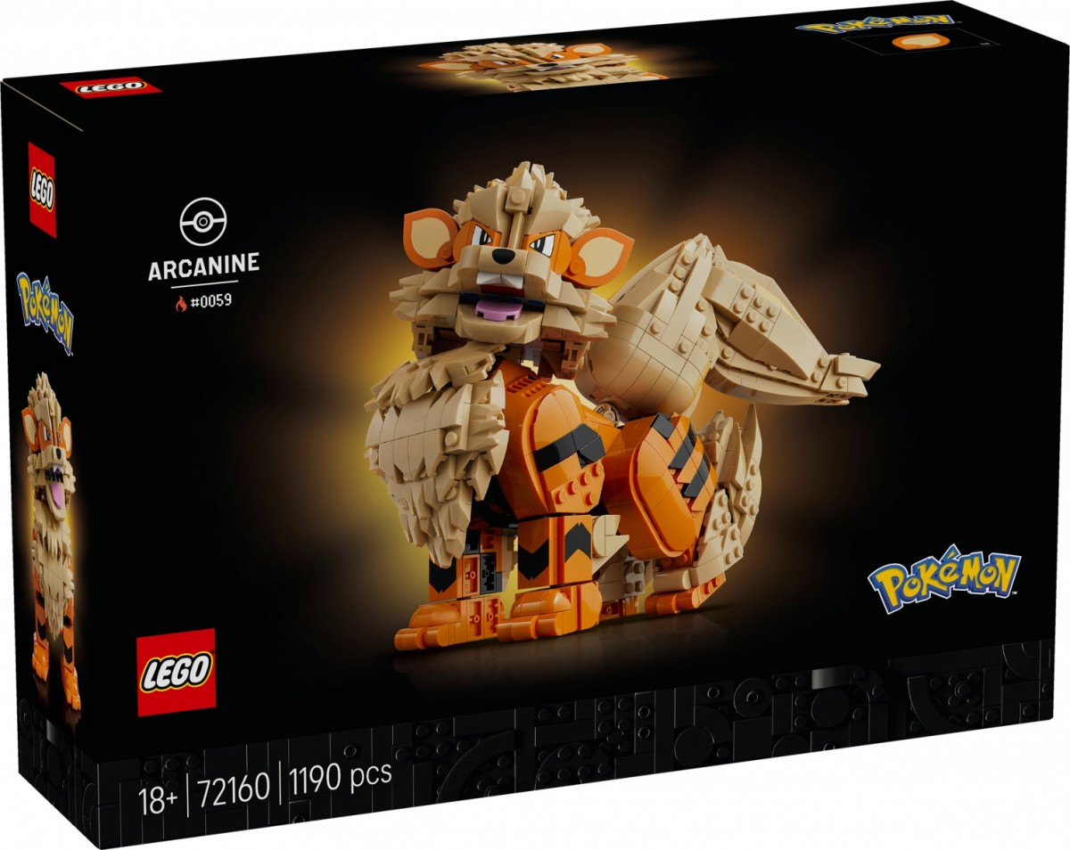 LEGO  Bricks Pokemon 72160 Arcanine |