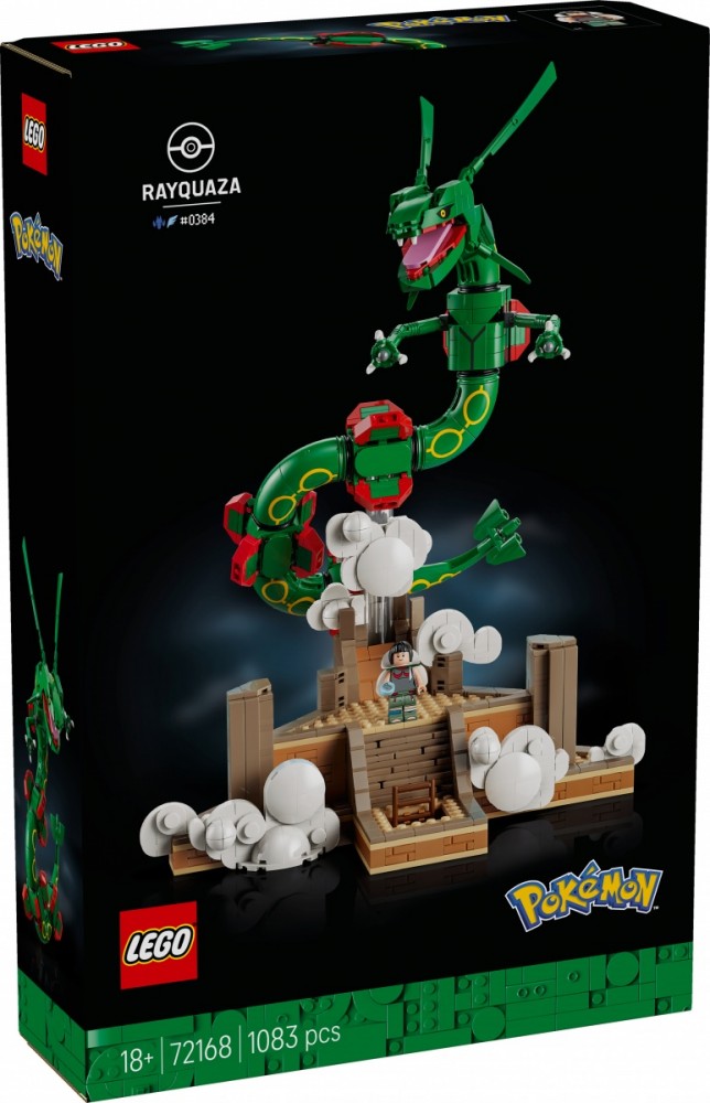 LEGO  Bricks Pokemon 72168 Rayquaza |