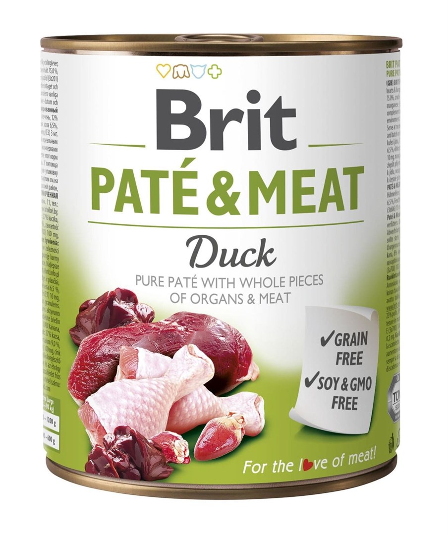 Brit  Paté & Meat with Duck