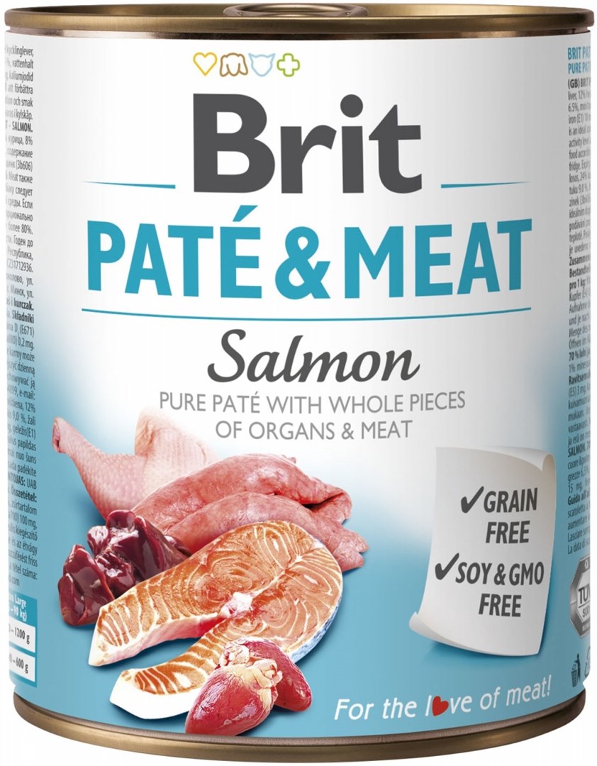 Brit Paté & Meat with Salmon