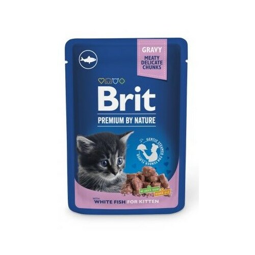 Brit Premium by Nature Kitten White