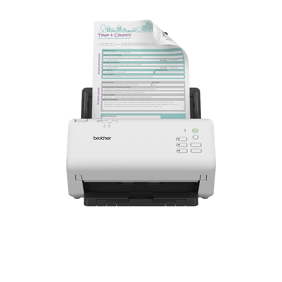 Brother  ADS-4300N scanner ADF scanner 600