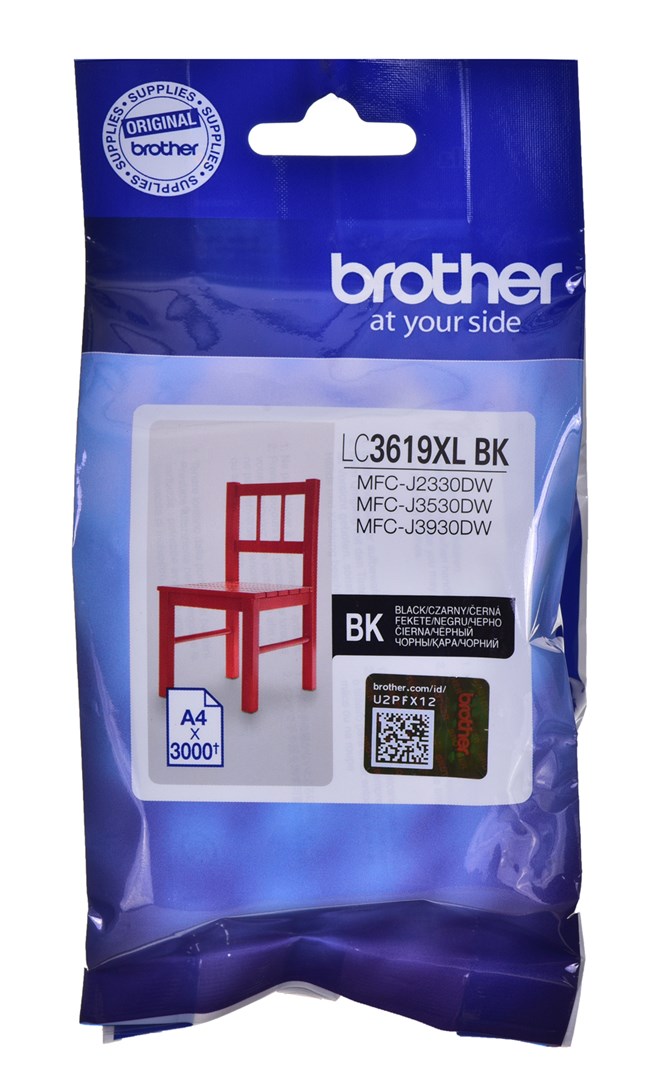 Brother  Ink LC3619BK 3000pg for DCP/MFC-J2330/3530/3930