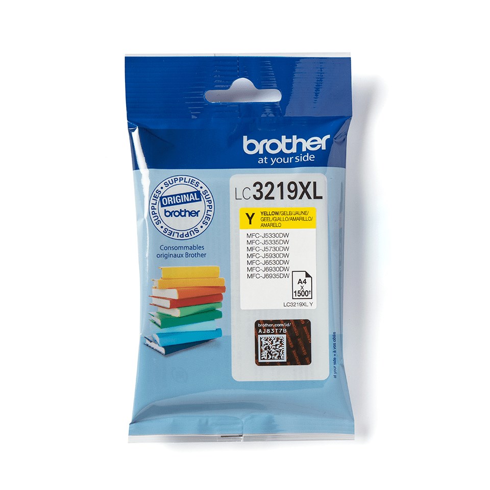 Brother  Ink LC3219XLY 1500p for MFC-J53/57/59/65/69xxDW