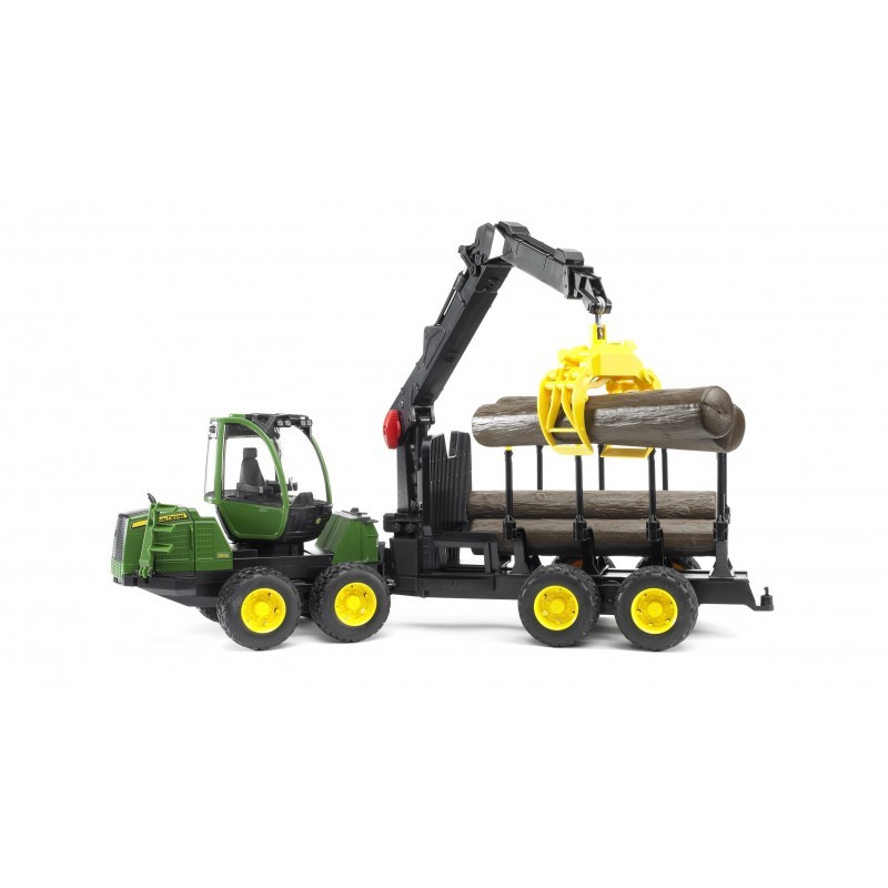 BRUDER   John Deere 1210E Forwarder with