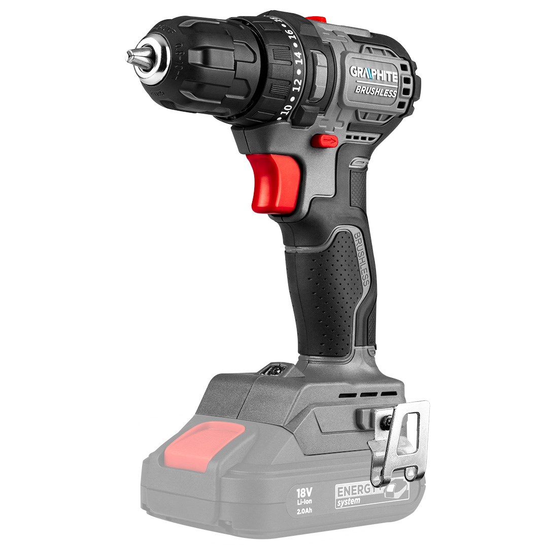 GRAPHITE Brushless Drill Driver 18V, 10mm