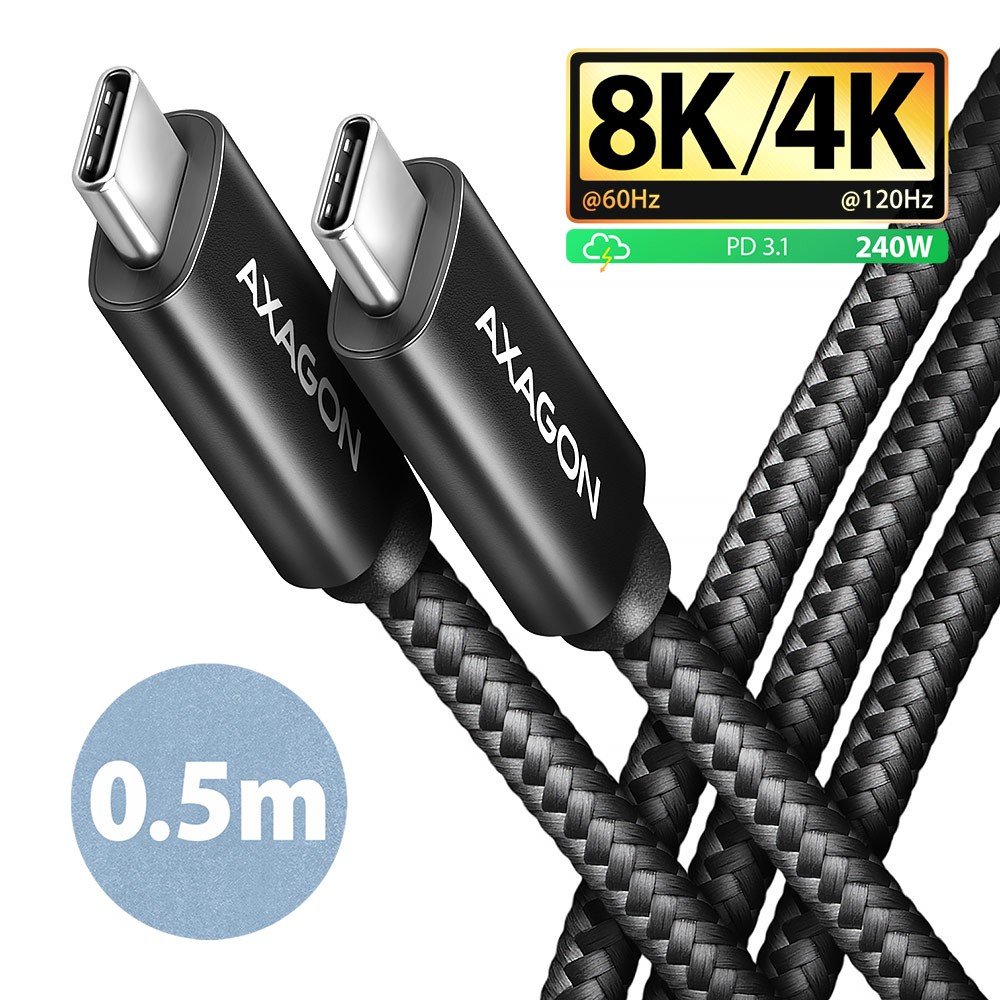 AXAGON  BUCM4X-CM05AB cable USB -C USB-C