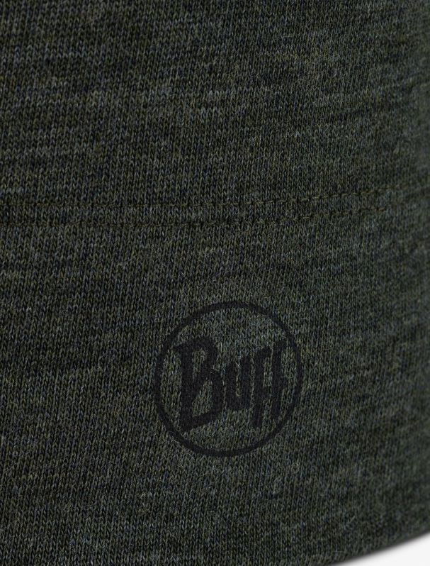 Buff MERINO MIDWEIGHT BEANIE SOLID BARK