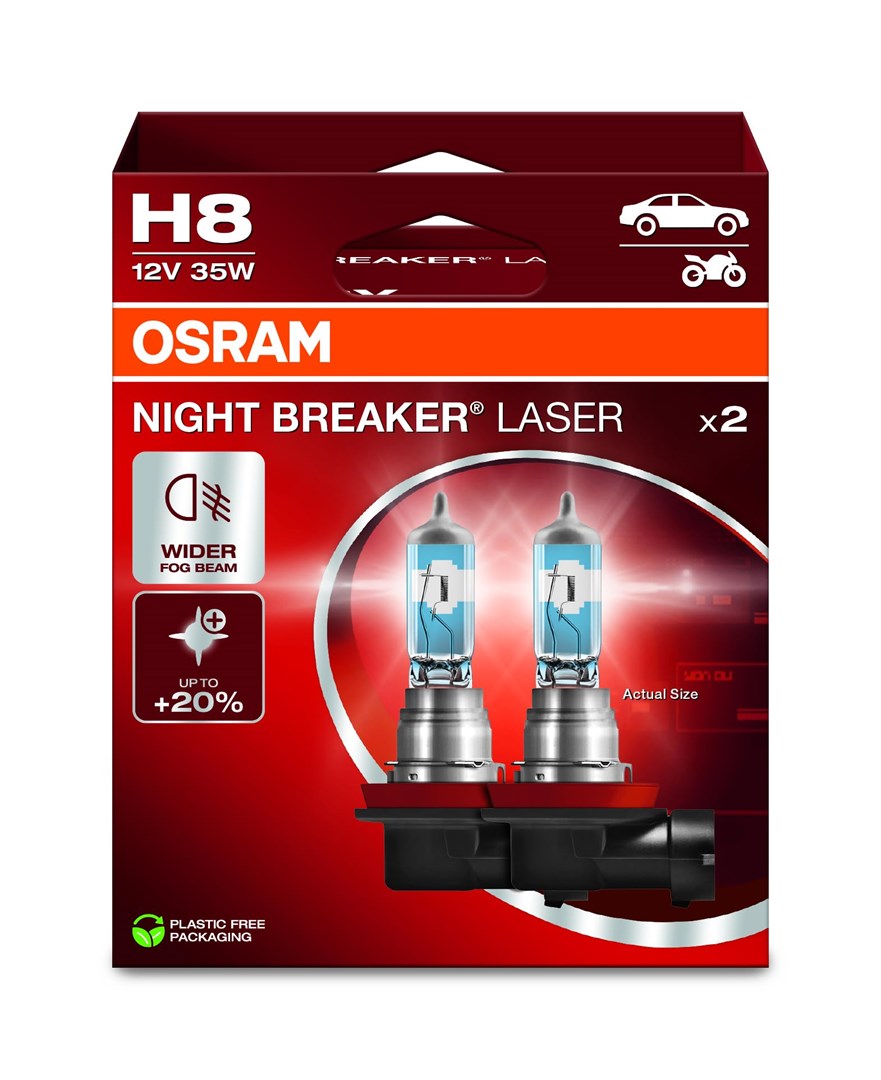 OSRAM Bulb H8 12V 35W PGJ19-1