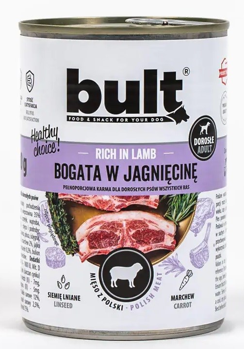 Bult Rich in lamb - Wet
