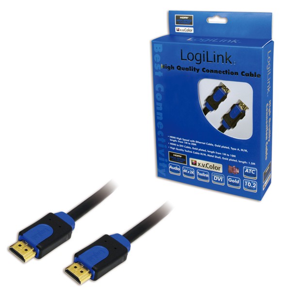 LogiLink Cable HDMI High speed 2xHDMI