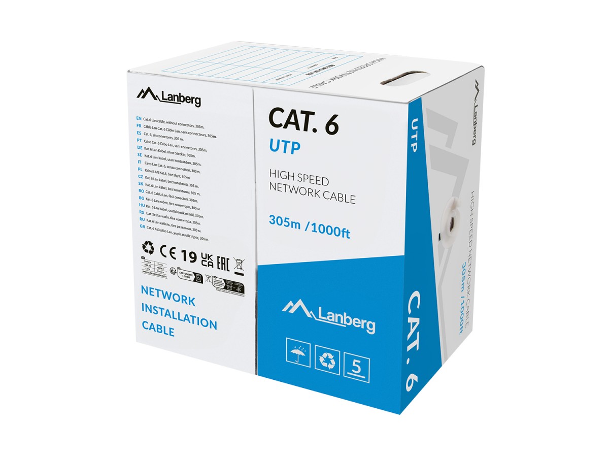 LANBERG  Cable LAN UTP cat.6