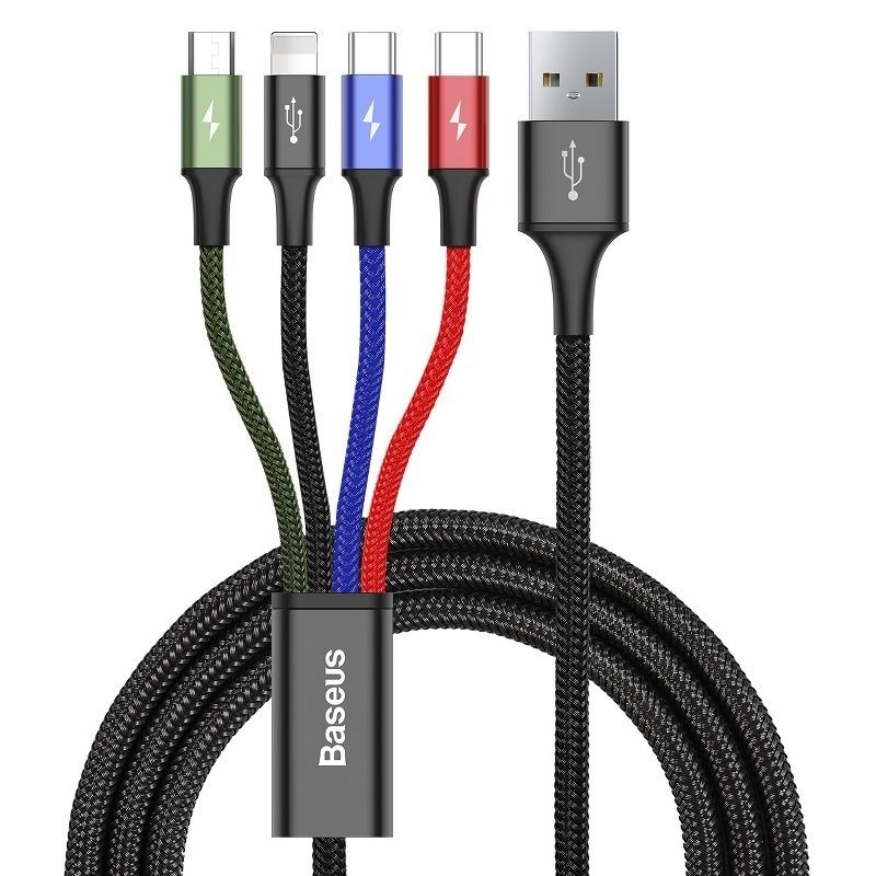 Baseus Cable USB Fast 4in1 2xUSB-C