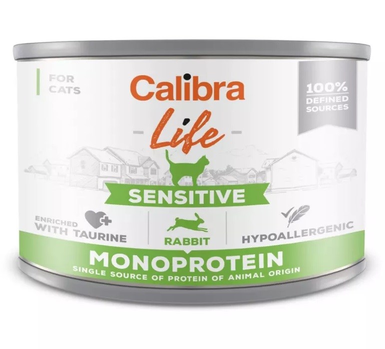 Calibra  Cat Life Sensitive Rabbit -