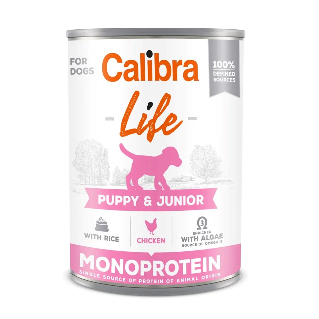 Calibra Dog Life Puppy&Junior Chicken &