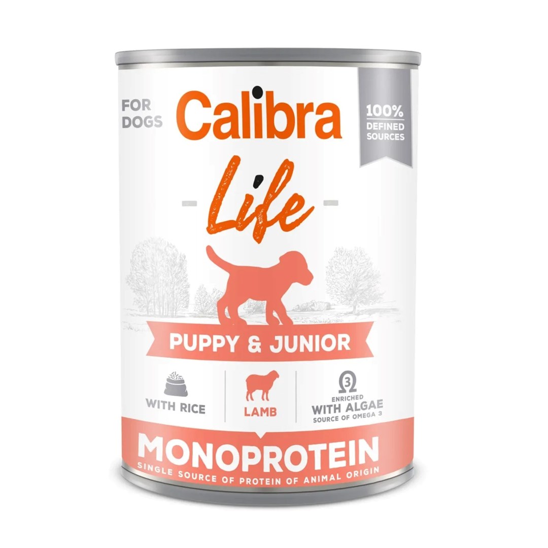 Calibra Dog Life Puppy&Junior Lamb &