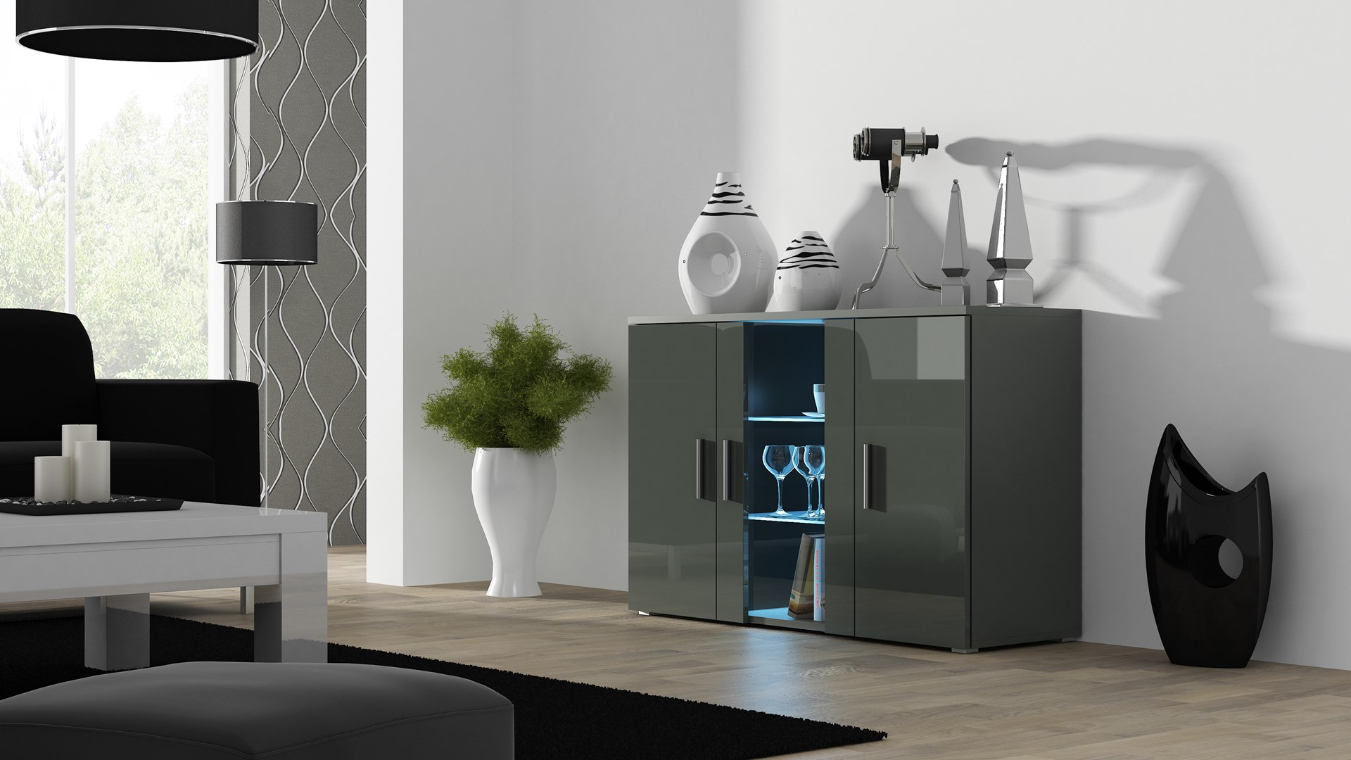 Cama MEBLE Cama sideboard 120 cm