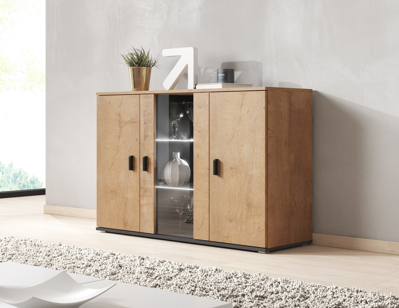 Cama MEBLE Cama sideboard 120 cm