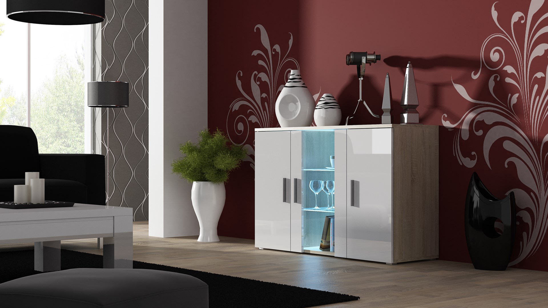Cama MEBLE Cama sideboard 120 cm