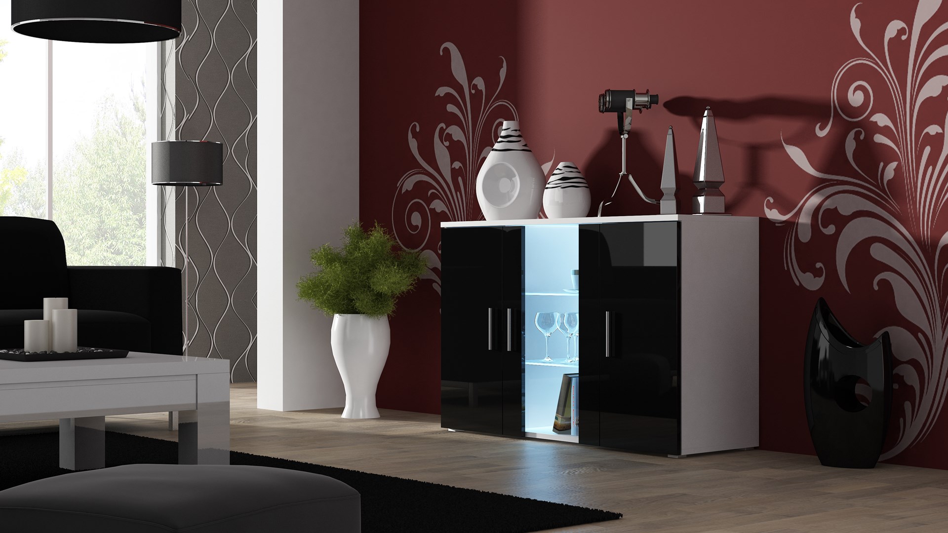 Cama MEBLE Cama sideboard 120 cm