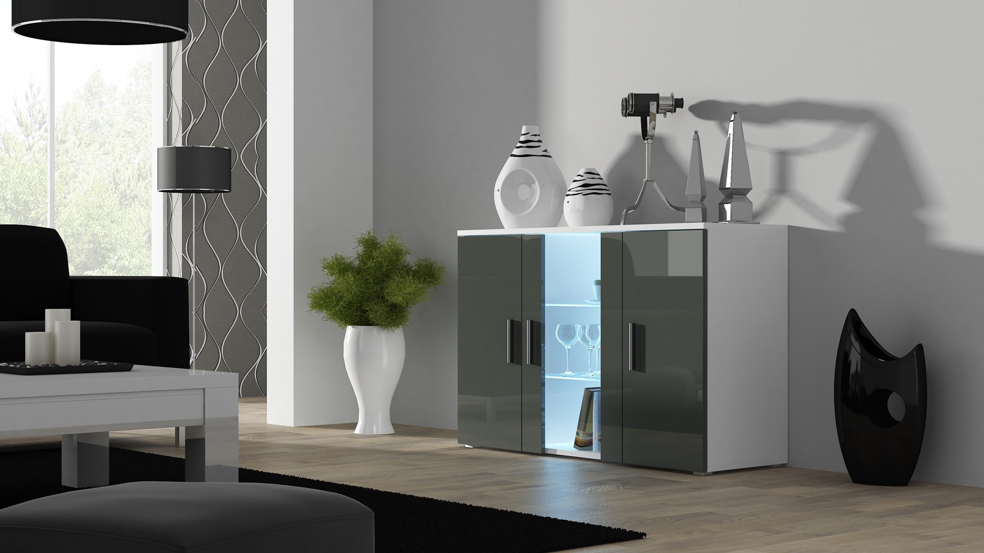Cama MEBLE Cama sideboard 120 cm