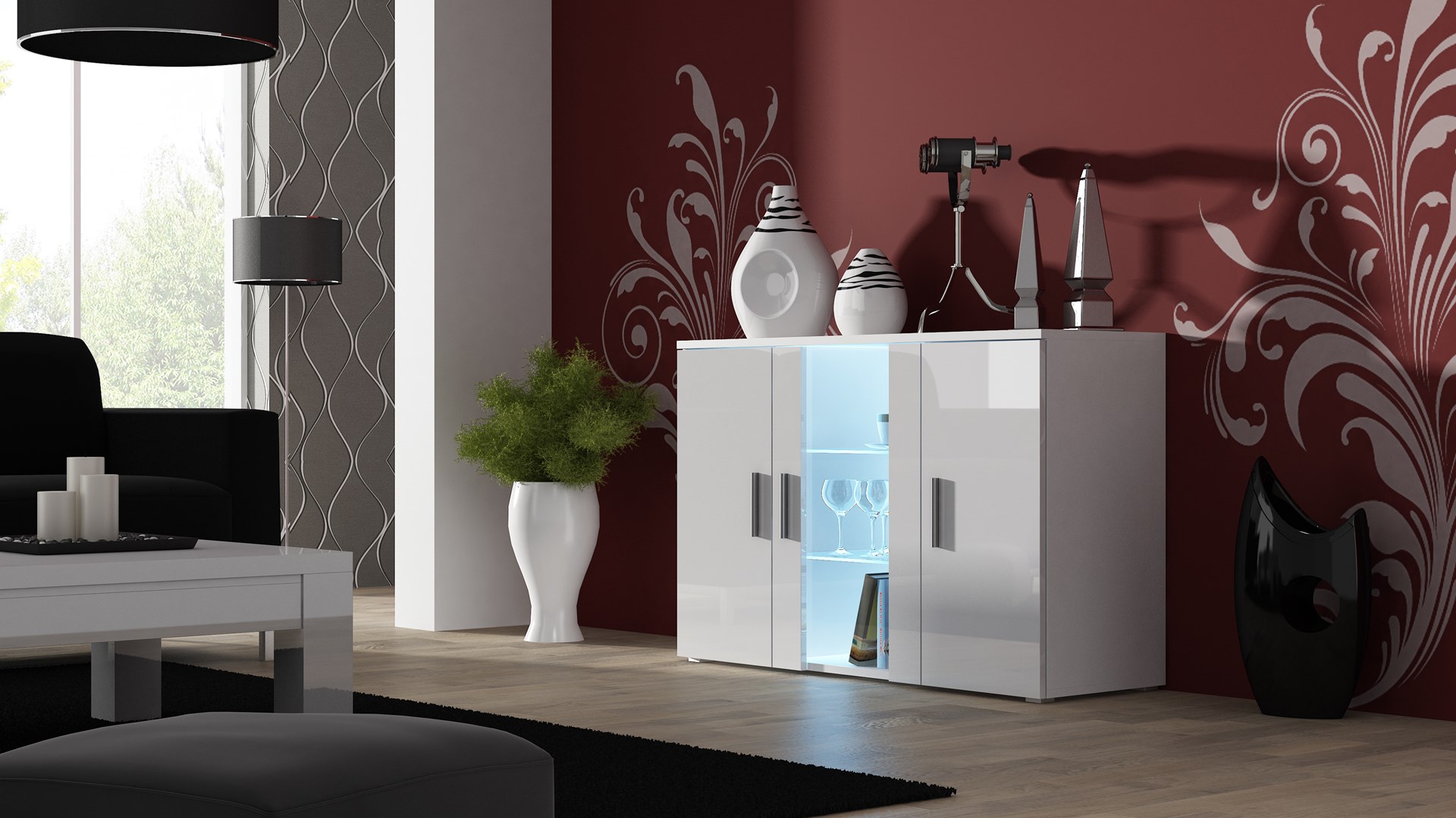 Cama MEBLE Cama sideboard 120 cm