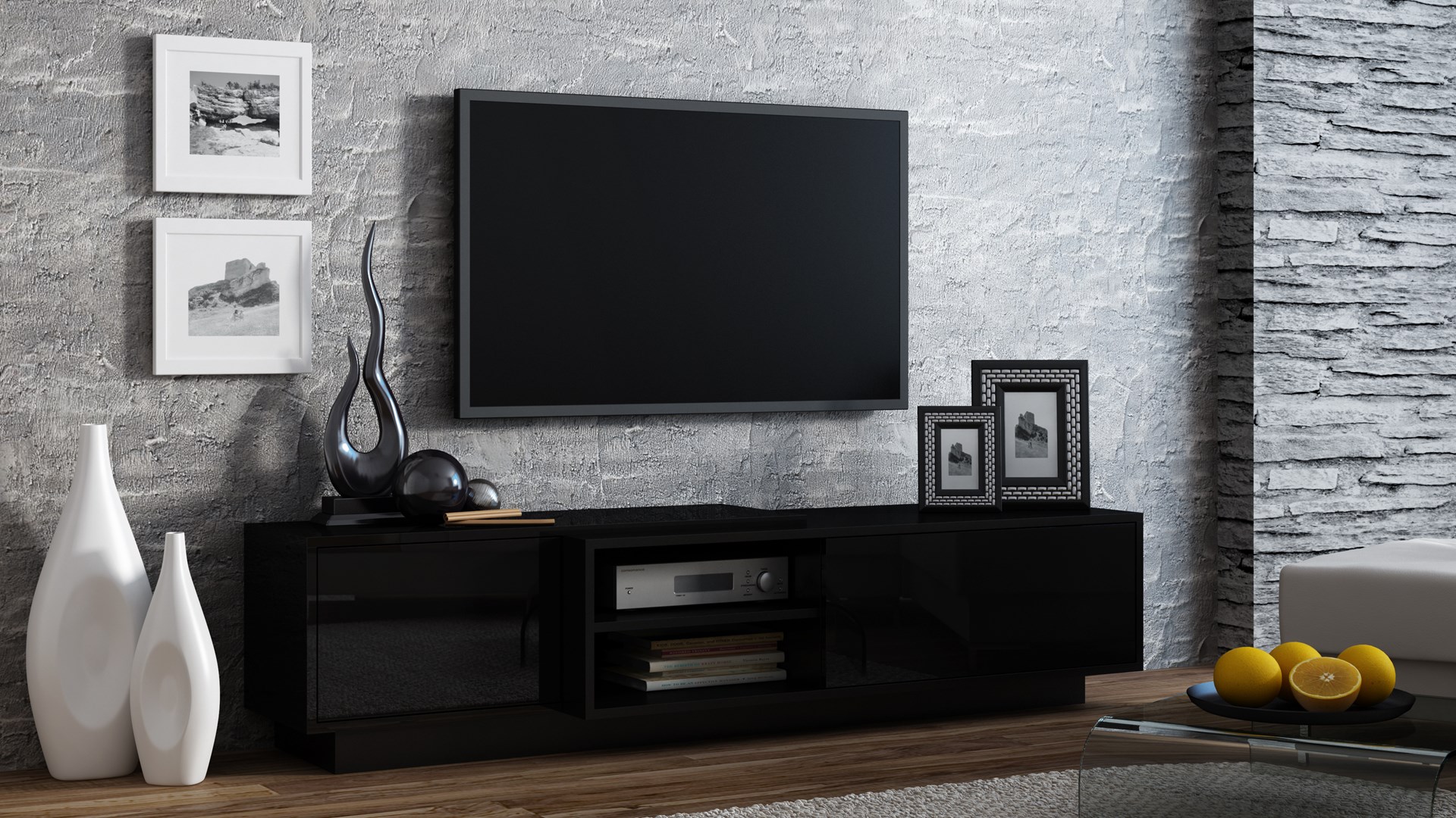 Cama MEBLE Cama TV cabinet SIGMA1