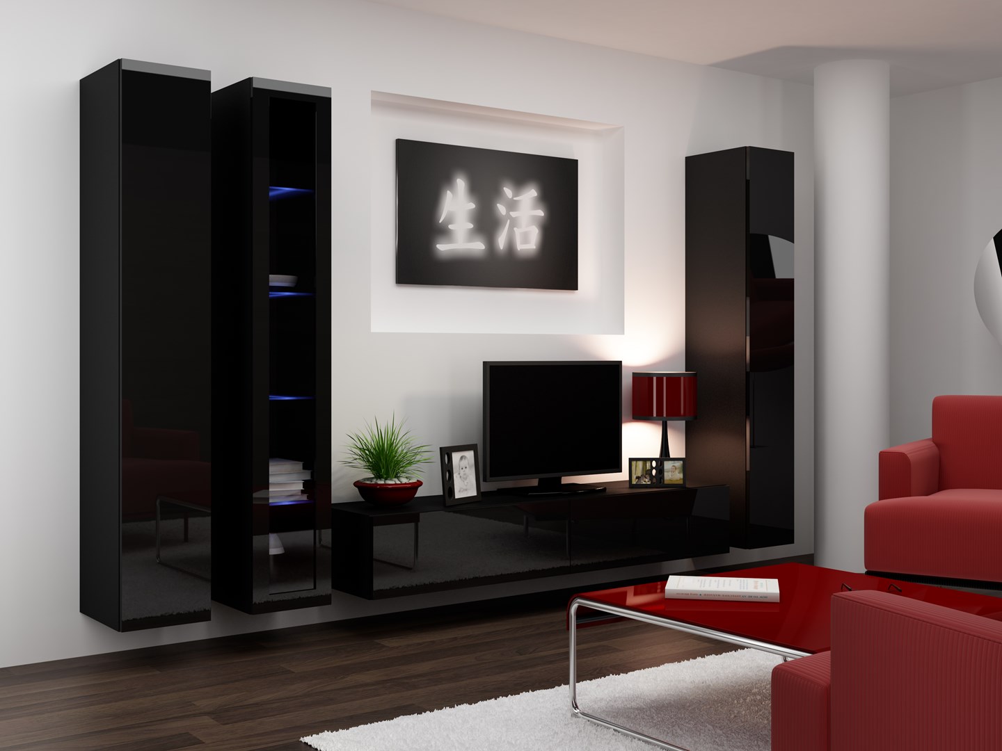 Cama MEBLE Cama TV Stand VIGO