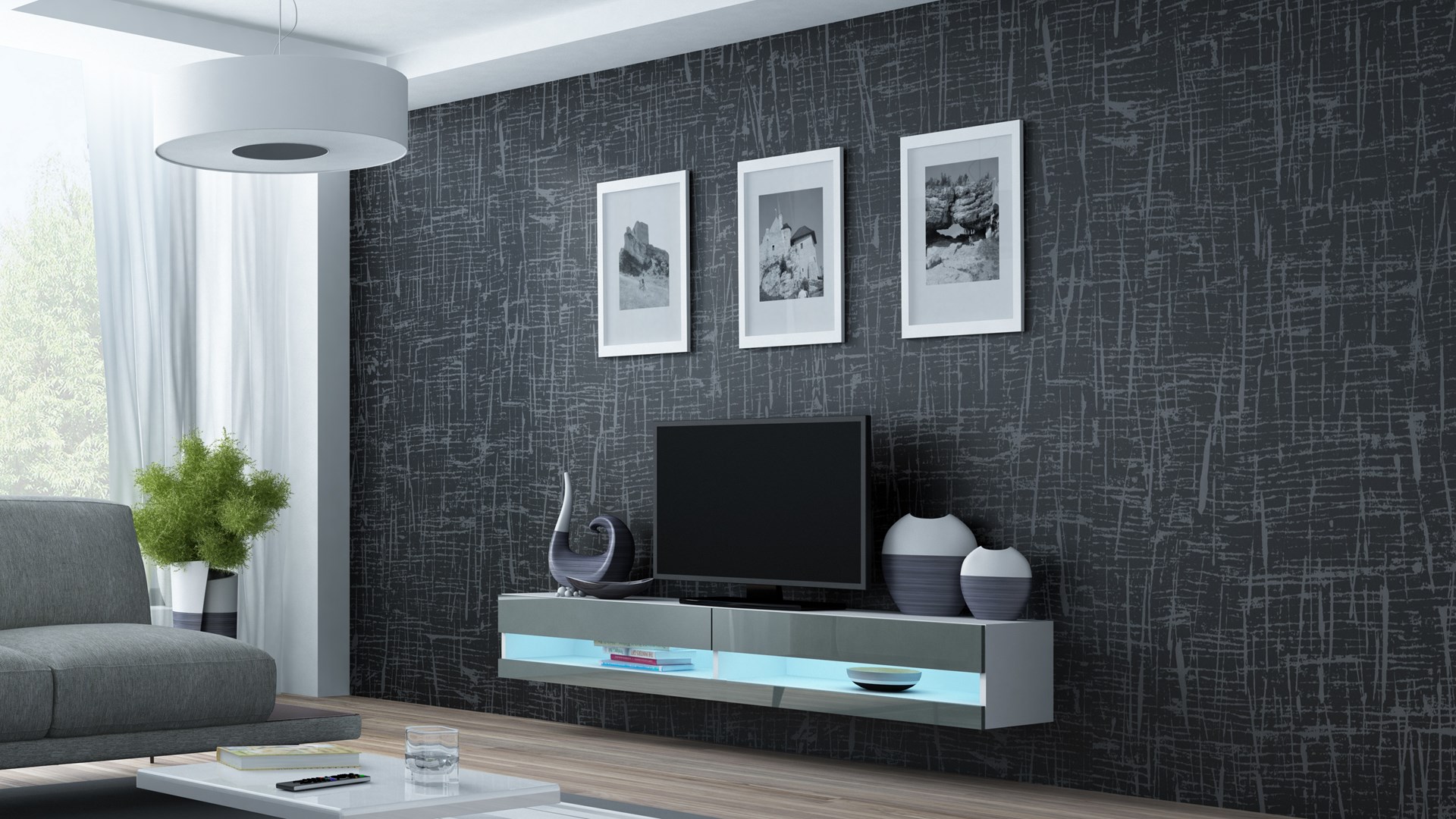 Cama MEBLE Cama TV stand VIGO