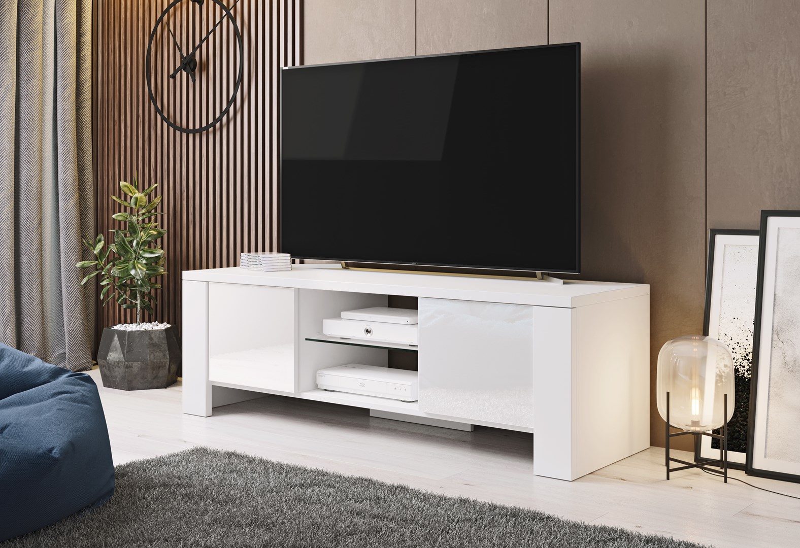 Cama MEBLE Cama TV stand WEST