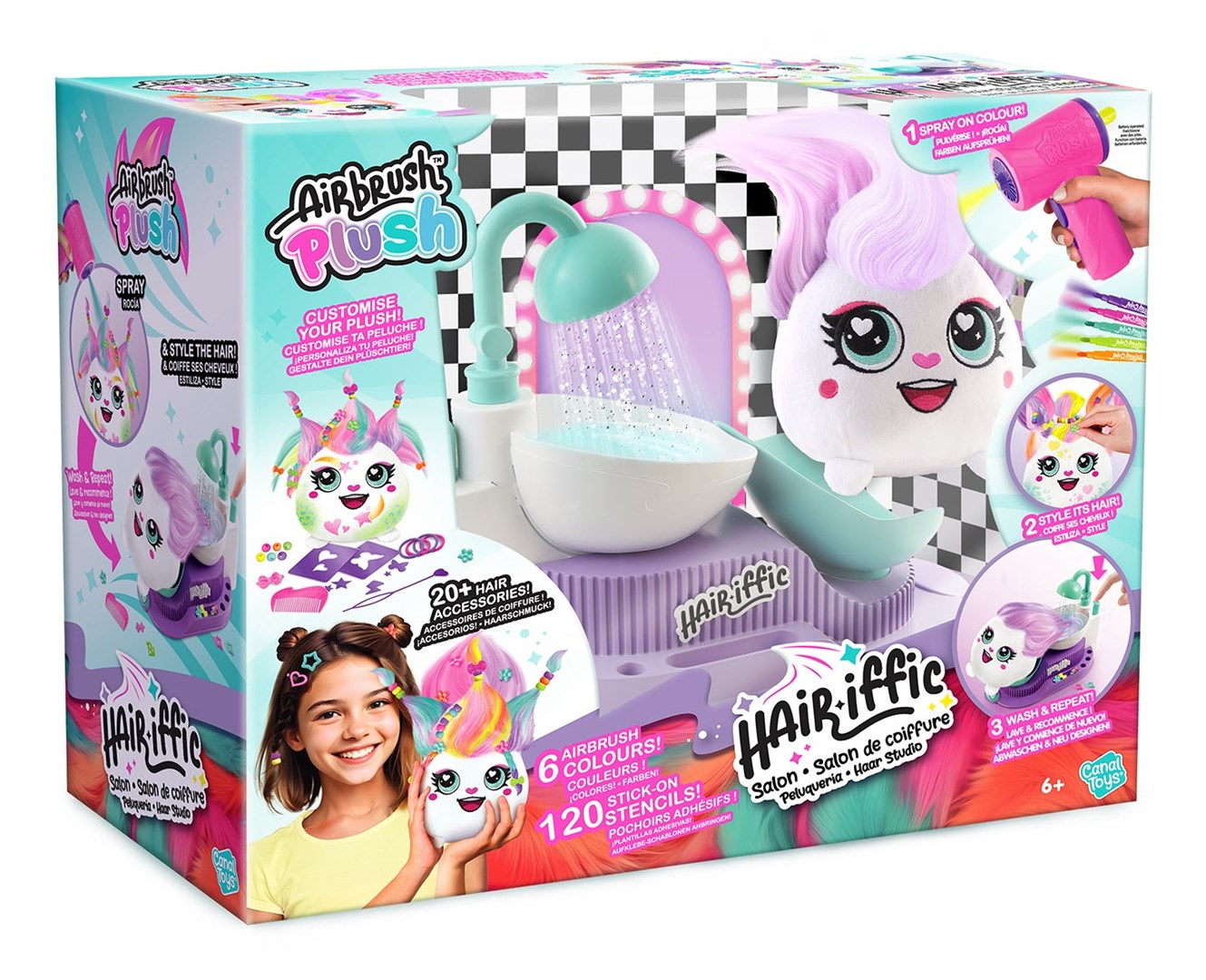 No name Canal Toys Airbrush Plush