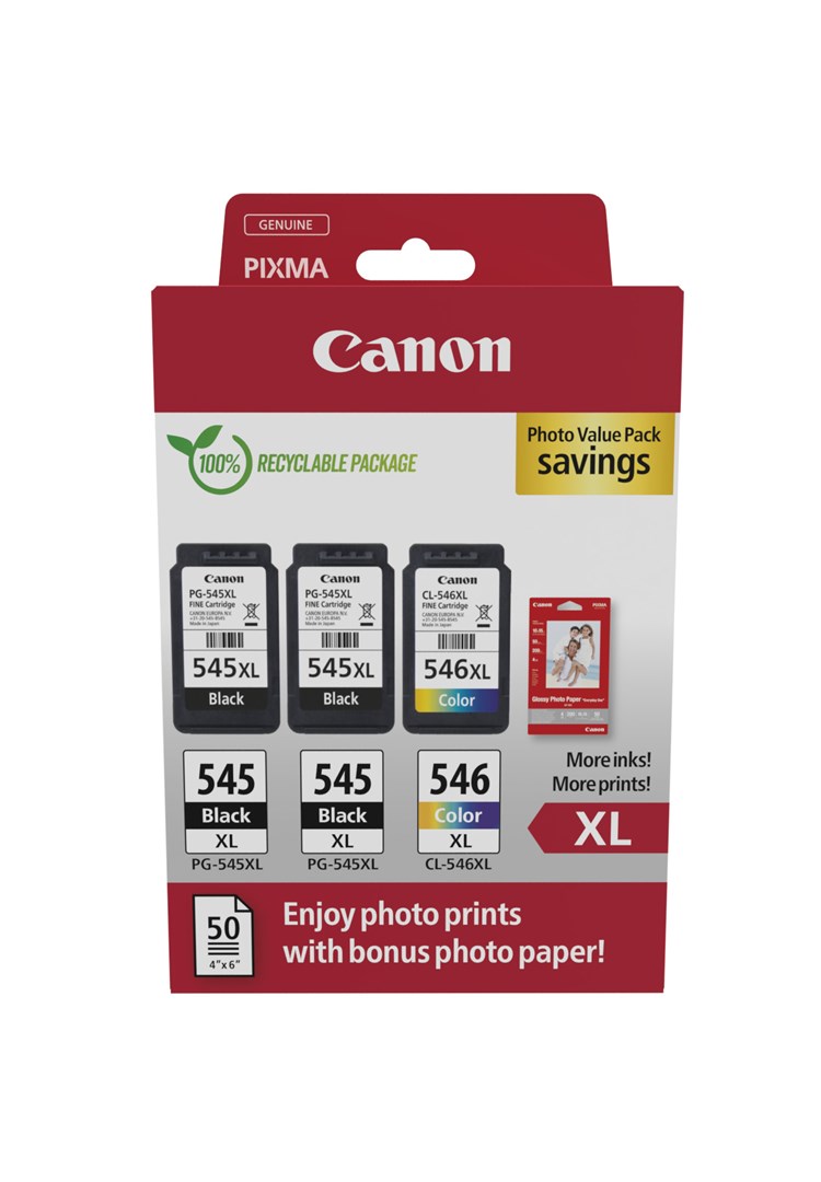 Canon Multipack PG-545XLx2/CL-546XL Photo Value 8286B015
