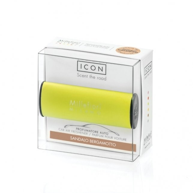Millefiori Car Air Freshener YELLOW SANDALO