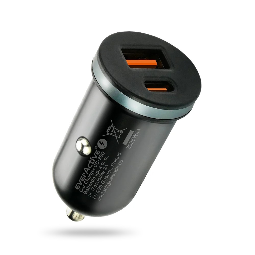 EverActive Car charger CC-30Q QC3. 0