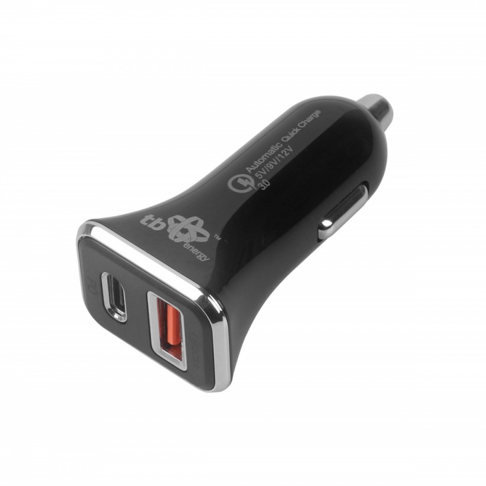 TB Car charger USB A+C Quick