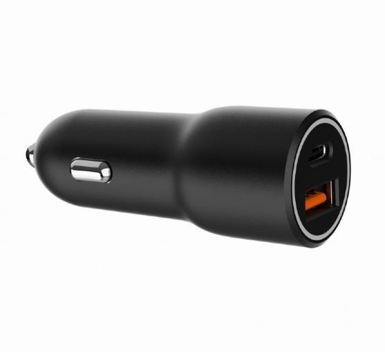 Gembird  Car Charger USB-A/USB/C 38W PD