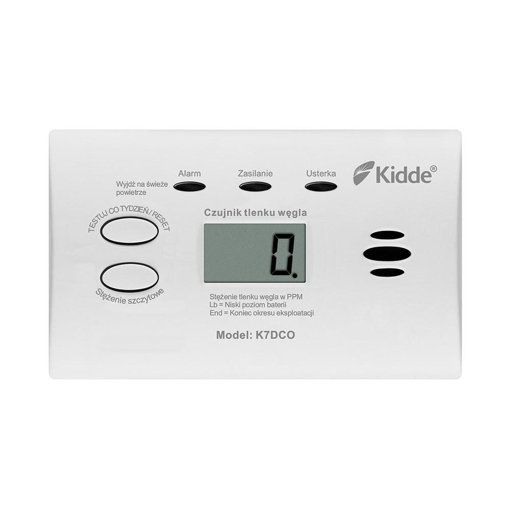 KIDDE Carbon monoxide detector  K7DCO with
