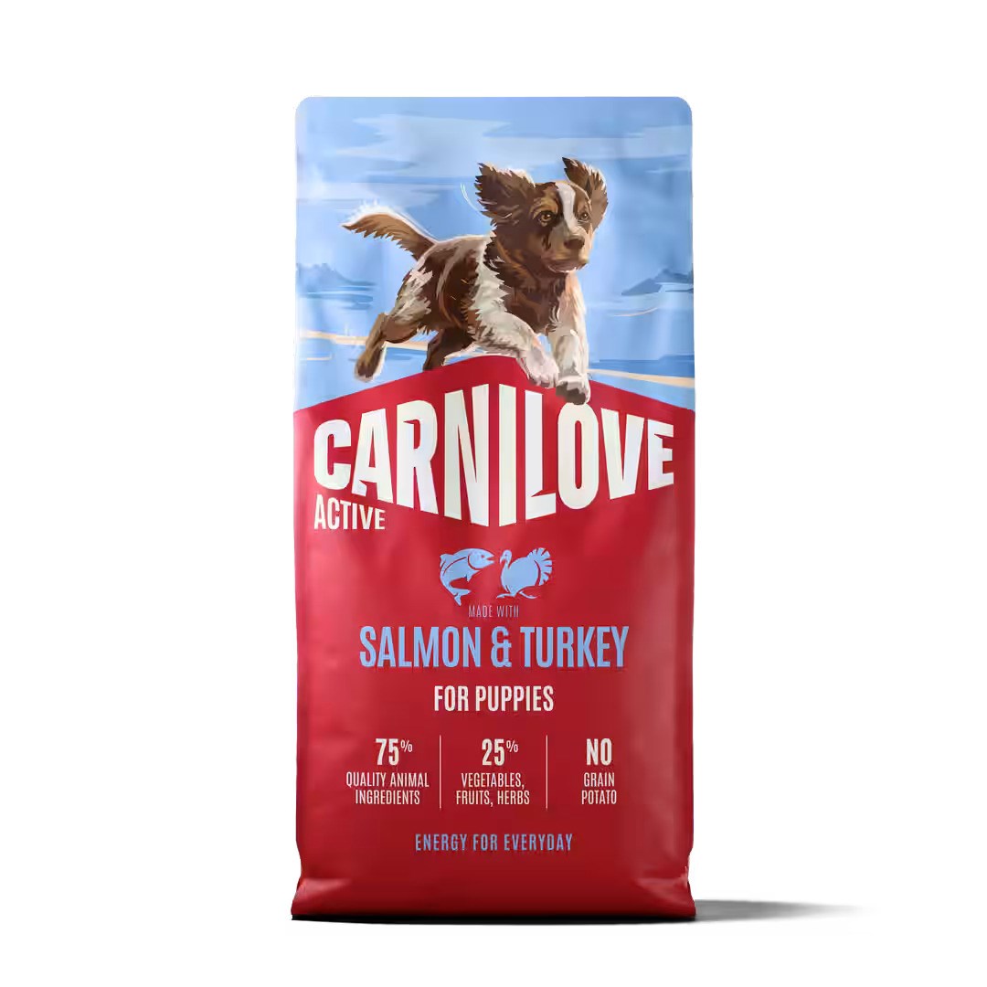 CARNILOVE Active Puppy Salmon & Turkey