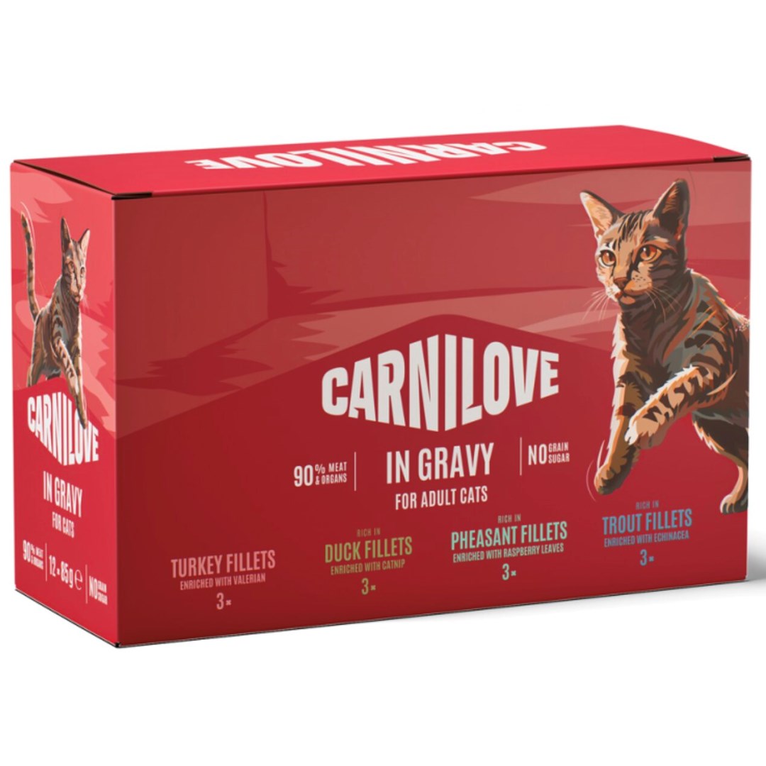 CARNILOVE Cat Pouch Gravy Box -