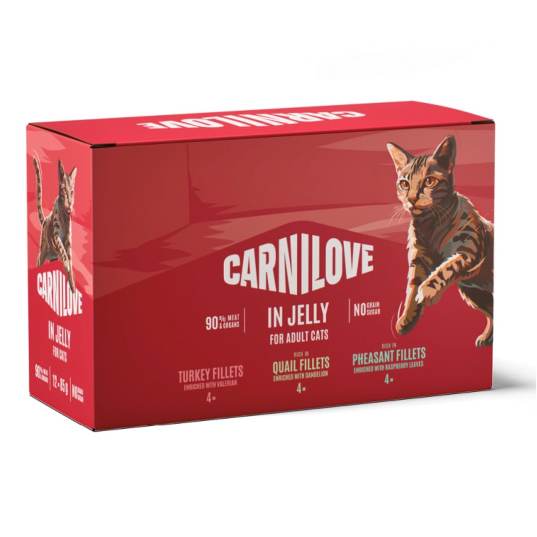 CARNILOVE Cat Pouch Jelly Box -