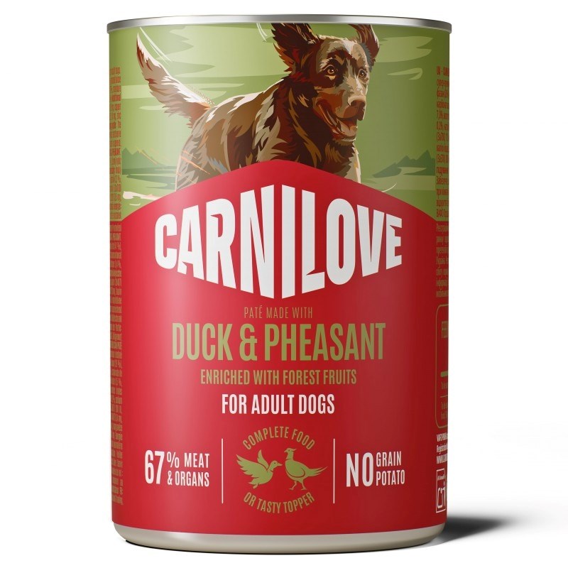 CARNILOVE Dog Duck&Pheasant - wet dog